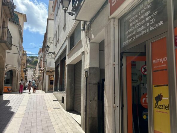 Local Comercial en el Centro de Tossa de Mar – Calle Nou, 1