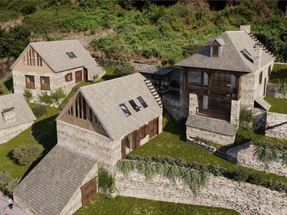 Borda de obra nueva en Bausen – 140 m