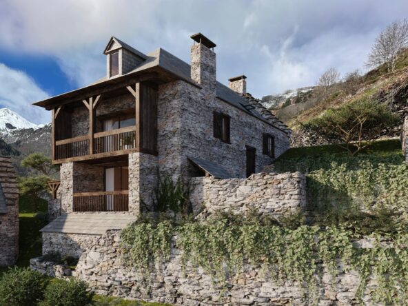 Estrena tu casa en Bausen Arquitectura Tradicional Pirenaica con todo el confort Actual