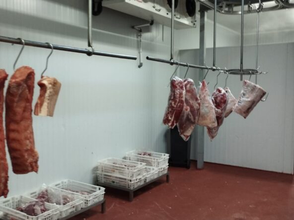 Traspaso de Sala de Despiece y Almacen Frigorifico, empresa transformadora cárnica, de 300 m2 con categoría de industr