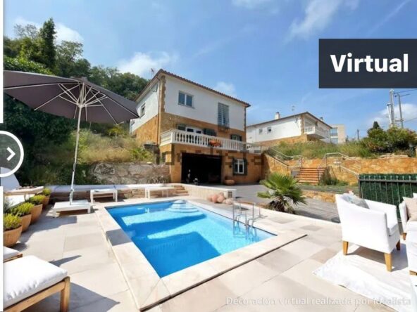 Impresionante vivienda unifamiliar aislada en la urbanización Serra Brava