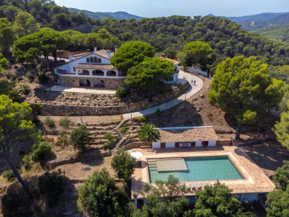 Masía privada de lujo en la Costa Brava