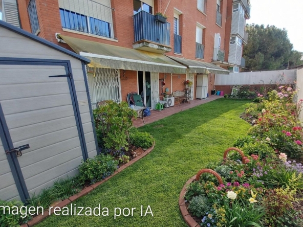 PISO CON JARDIN DE 75m2 Y PARKING