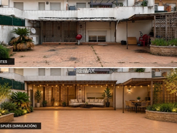 Girona | Santa Eugènia: Amplio apartamento con espectacular terraza y múltiples posibilidades