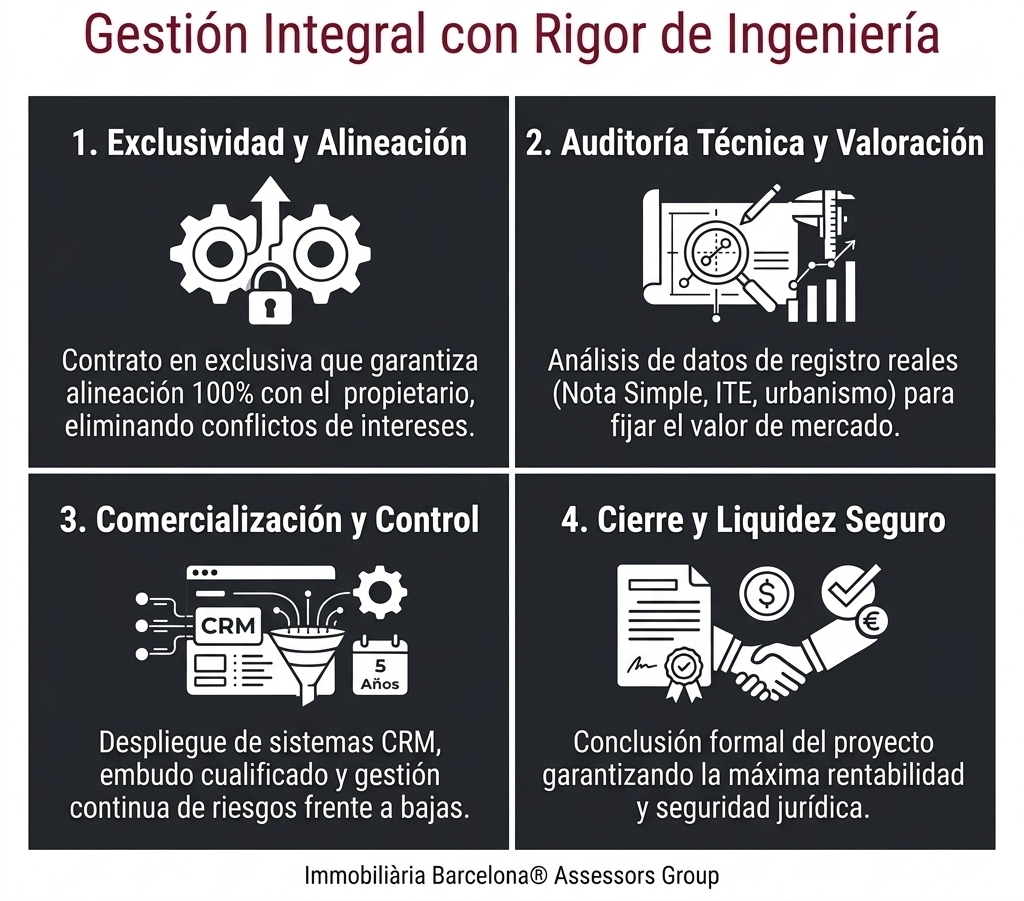 Guía para vender piso en Barcelona con rigor de ingeniería y sin sorpresas de última hora