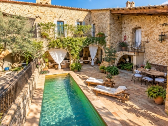 VILEH01- Vilert | Casa de pueblo con piscina y más de 500 m² entre el Empordà y el Pla de l’Estany